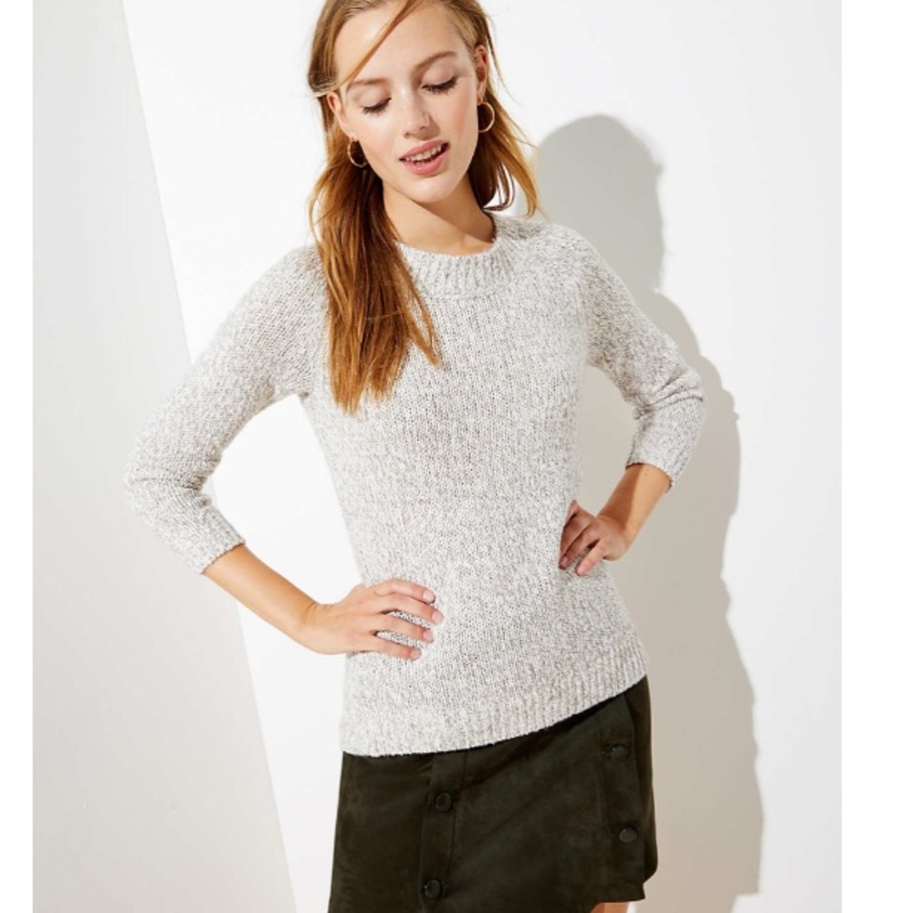 NWOT Loft cozy sweater sizeXS-S